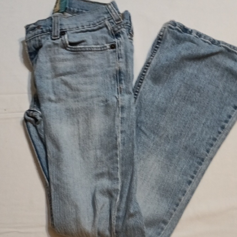 Hollister Light Blue Straight Leg Women's Jeans